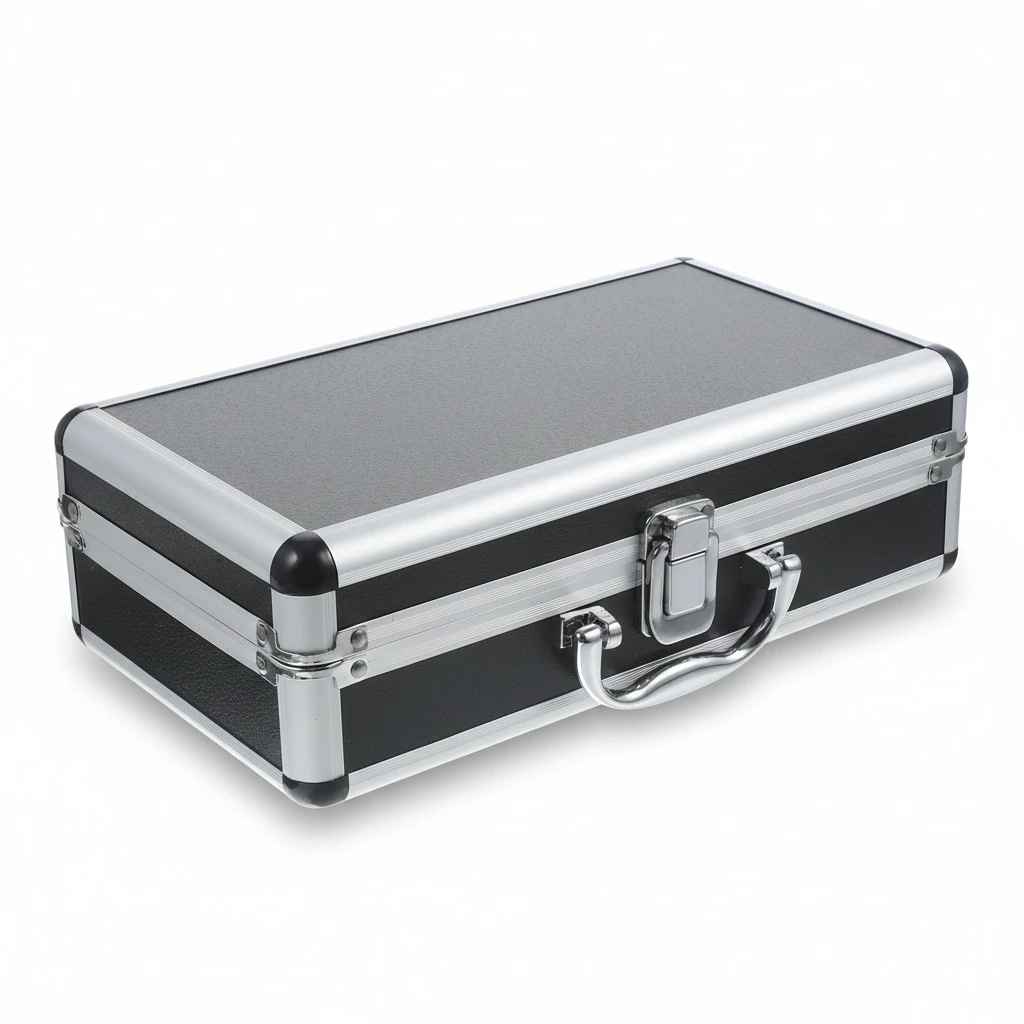 Lockable Tools Case Portable Aluminum Alloy Box Carrying Case Tools Container