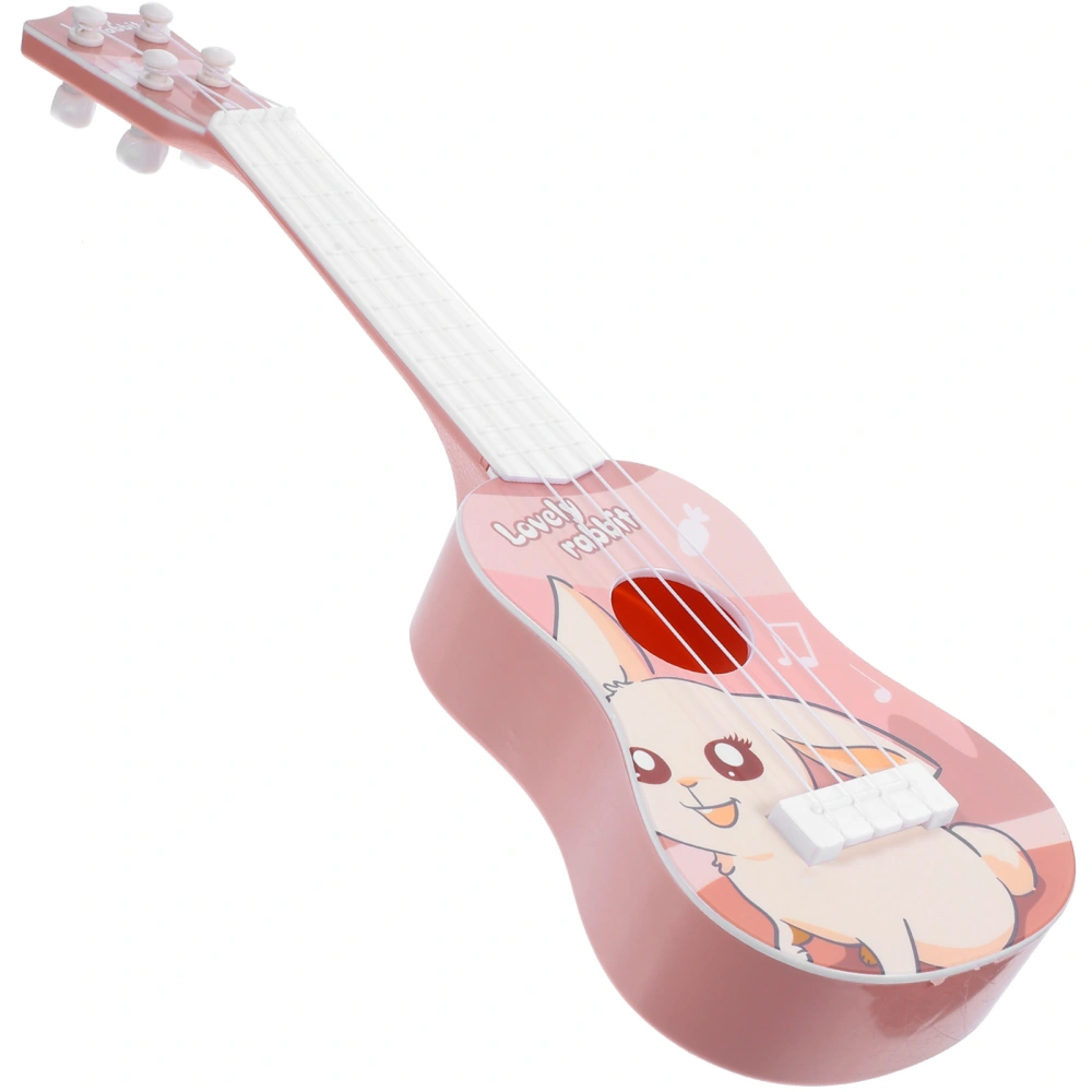 Early Education Ukulele Toy Kids Musical Instrument Toy Simulation Ukulele Plaything