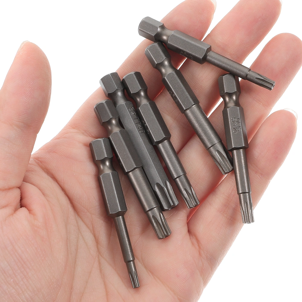 1 Set Drill Bit Set Assortment 1/4 Inch Torx Security Reamer Bit Replacement