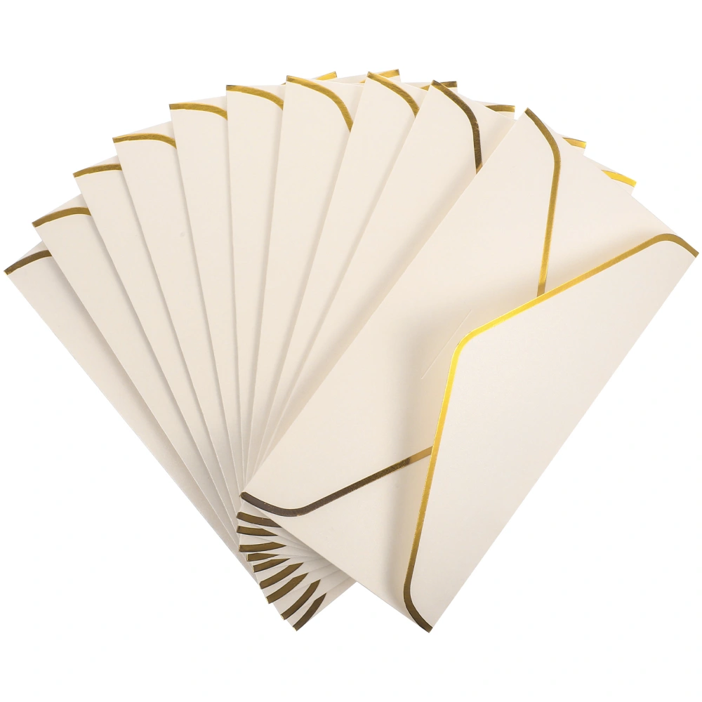 10pcs Delicate Card Envelopes Multi-function Coins Envelopes Compact Invitation Envelopes