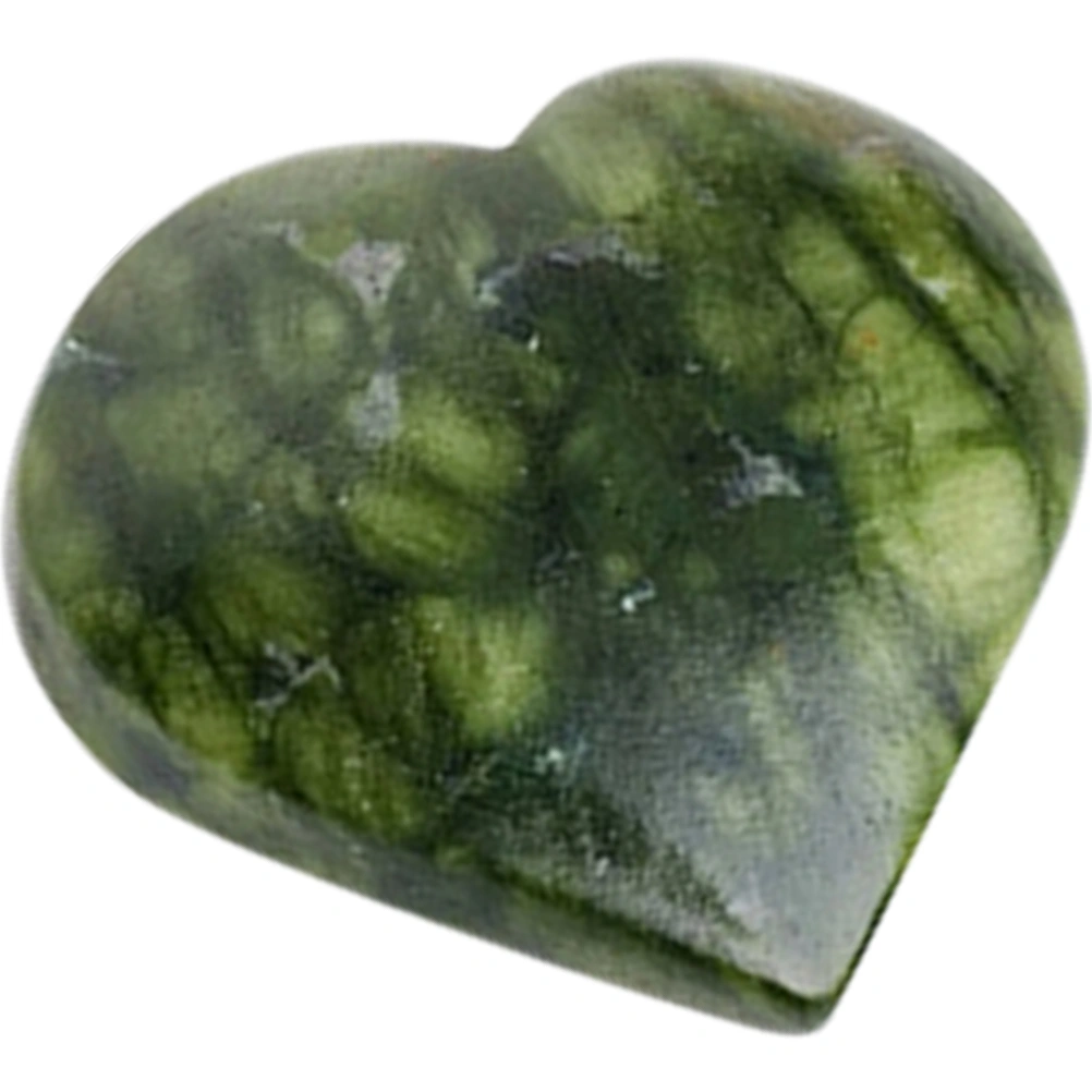 Crystal Stone Ornament Desktop Decorative Heart Shaped Crystal Adornment