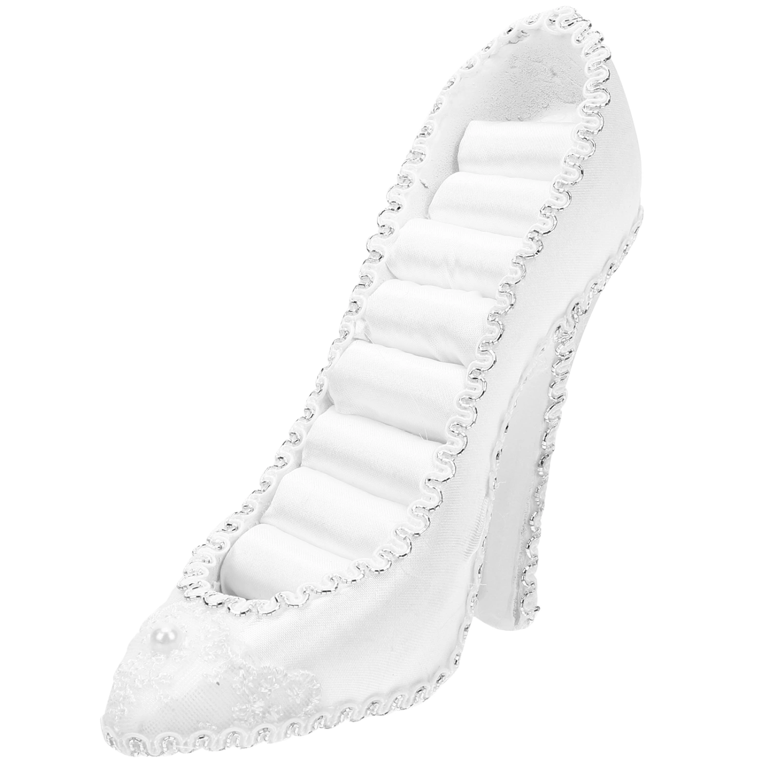 Creative High Heel Shoe Earring Ring Holder Jewelry Displays Stand for Shop Home