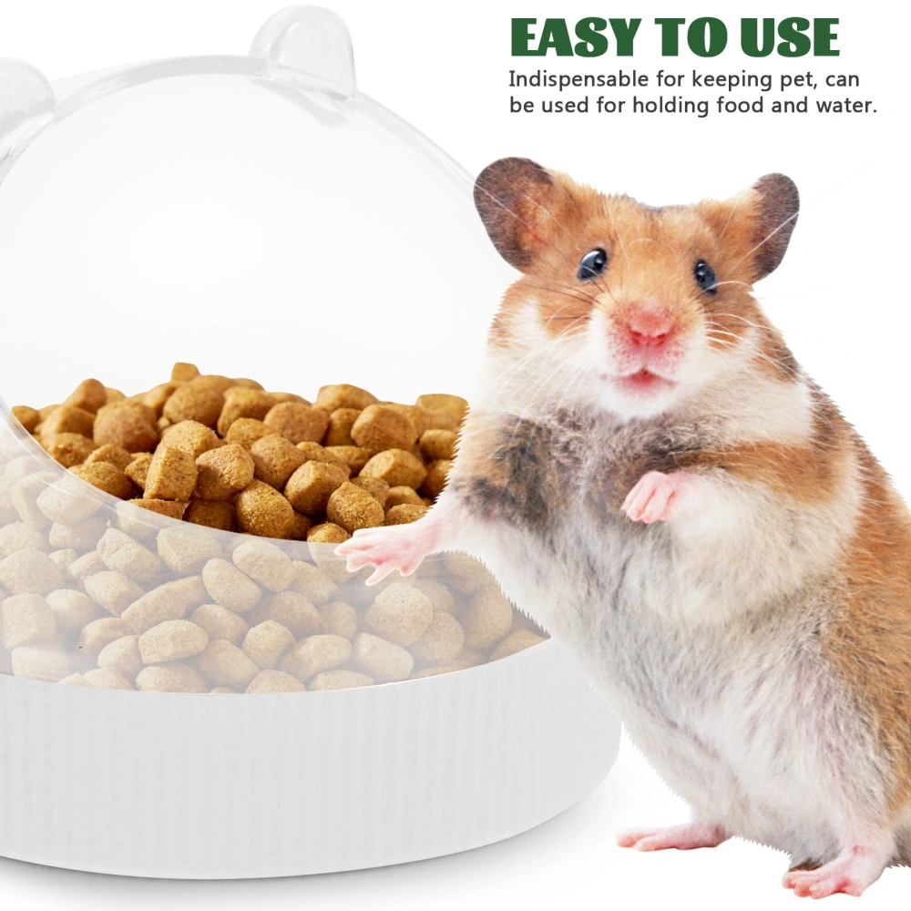 Acrylic Hamster Bowls Hanging Rat Bowls Household Chinchilla Bowls Hamster Accessory