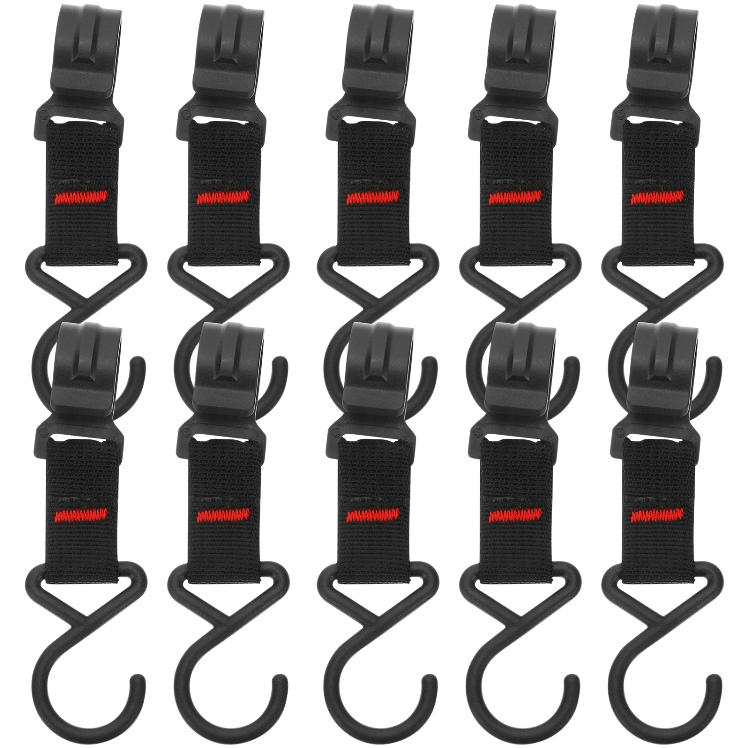 10Pcs Camping Shelf Hooks Camping Clothes Hanger Ice Fishing Shelter Coat Hooks for Outdoor