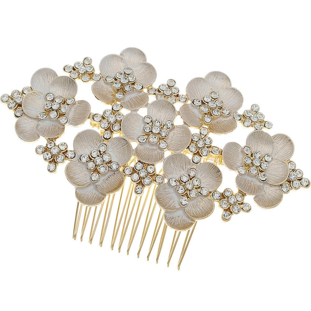 Retro Hair Comb Bridal Hair Decoration Bridal Headpiece Metal Hair Comb For Girl