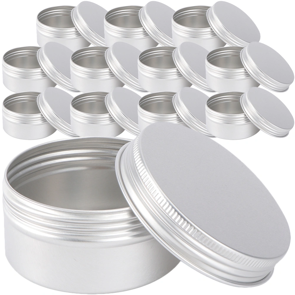 12Pcs Household Lip Balm Containers Multi-function Cream Cases Convenient Screw Tins