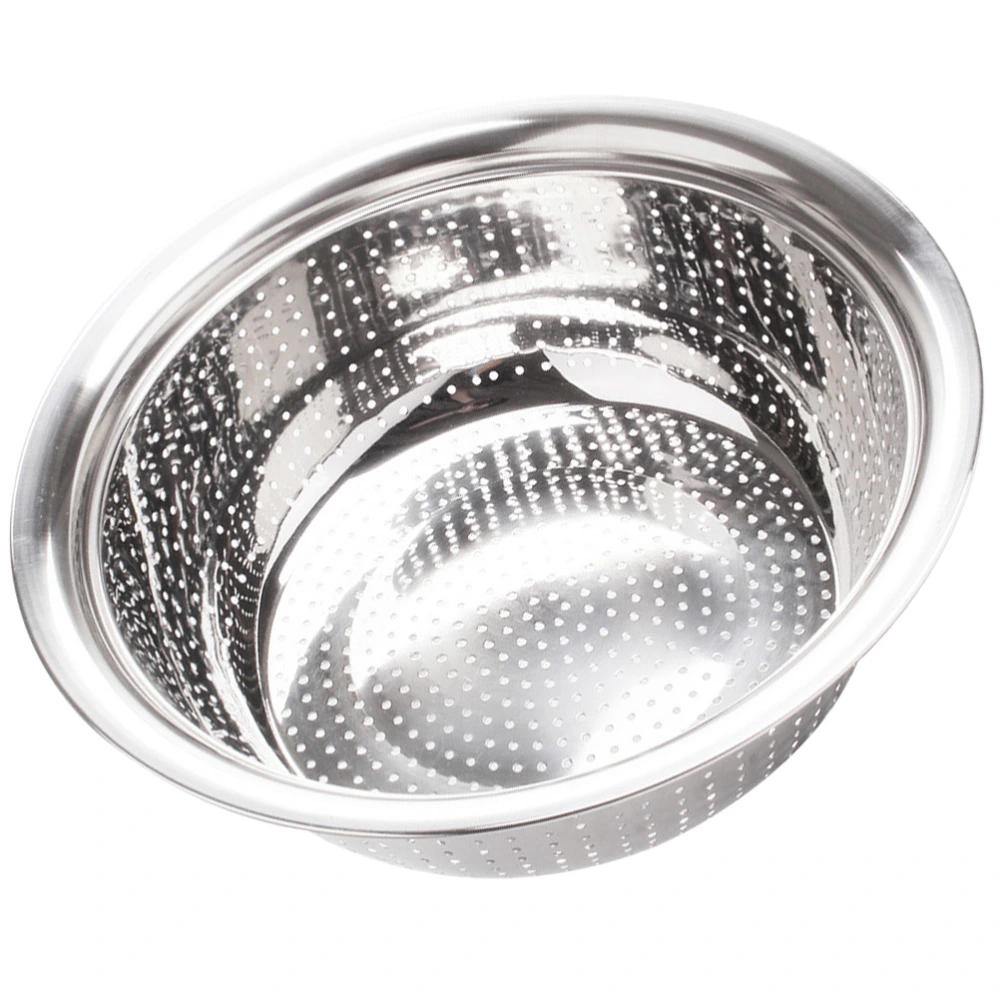 Stainless Steel Rice Strainer Rice Washing Sifter Vegetable Washing Basket Metal Drain Basket