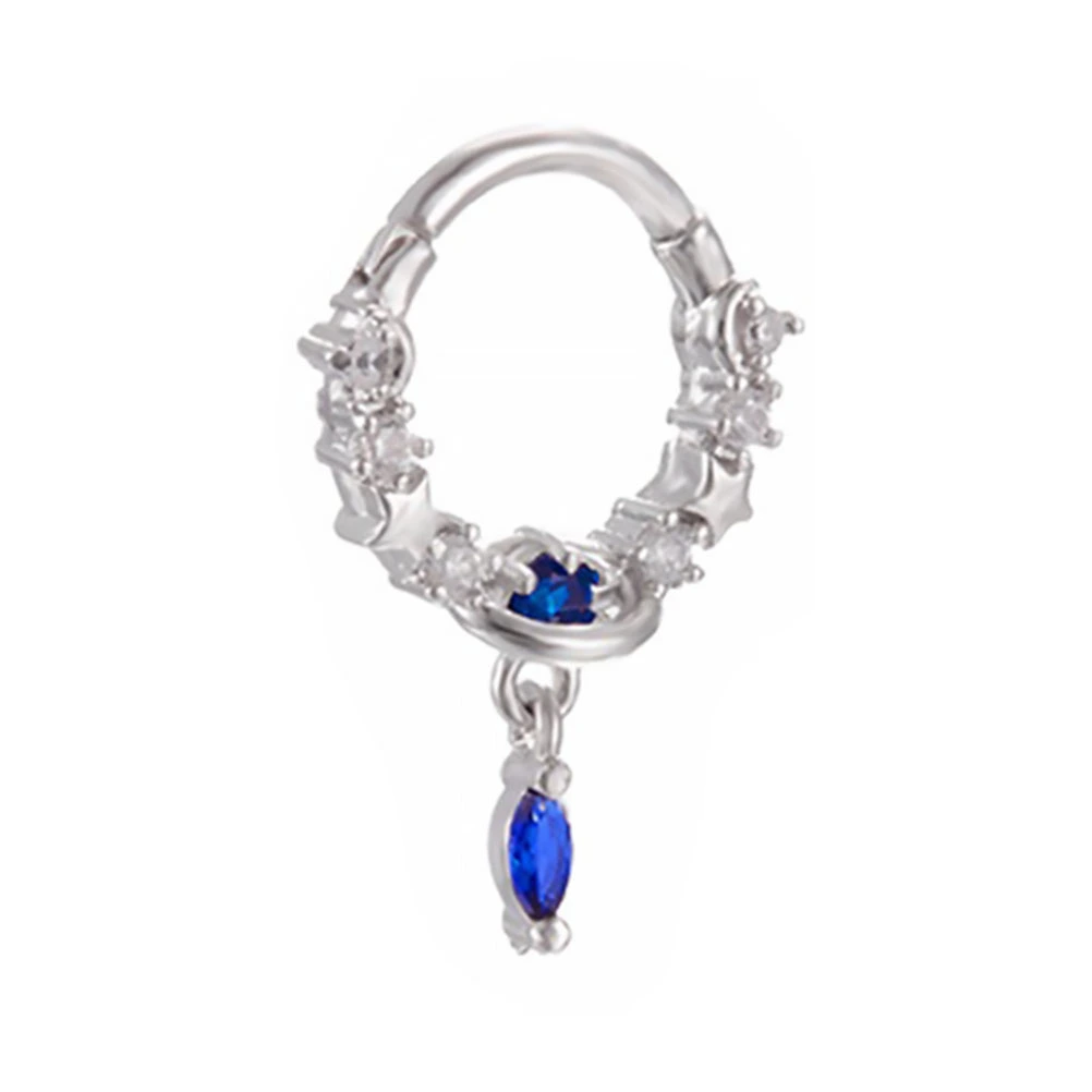 Nose Ring Titanium Steel Nose Hoop Nose Piercing Ring Women Nose Jewelry
