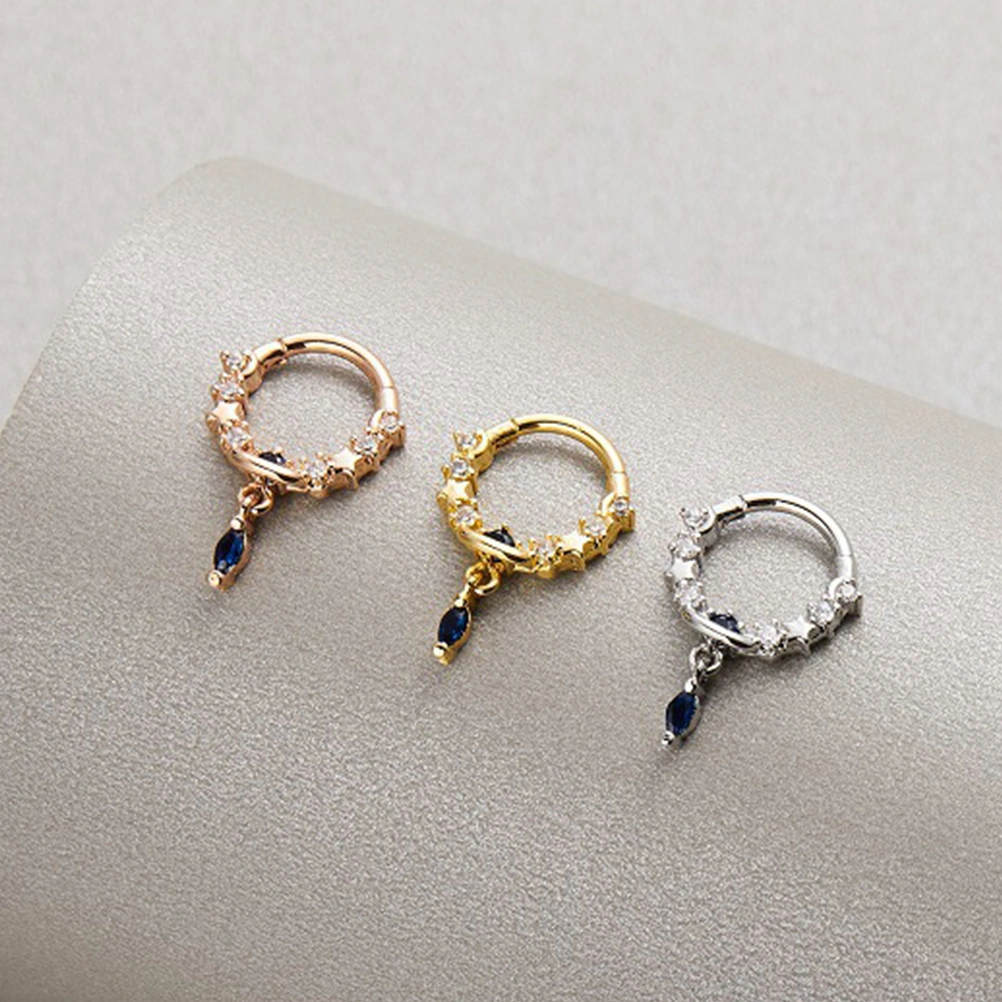 Nose Ring Titanium Steel Nose Hoop Nose Piercing Ring Women Nose Jewelry