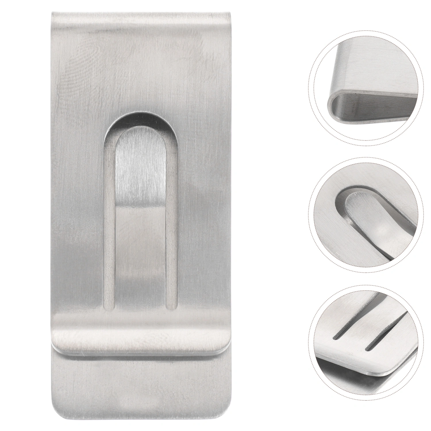 Money Clip Portable Cash Fixing Clip Titanium Bill Fold Clip Credit Card Clip