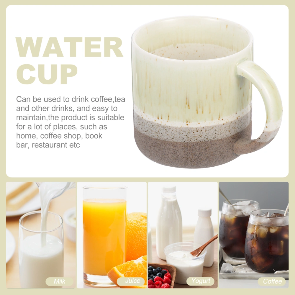 Ceramic Coffee Mug Handheld Water Cup Ceramic Water Mug Ceramic Breakfast Mug for Home