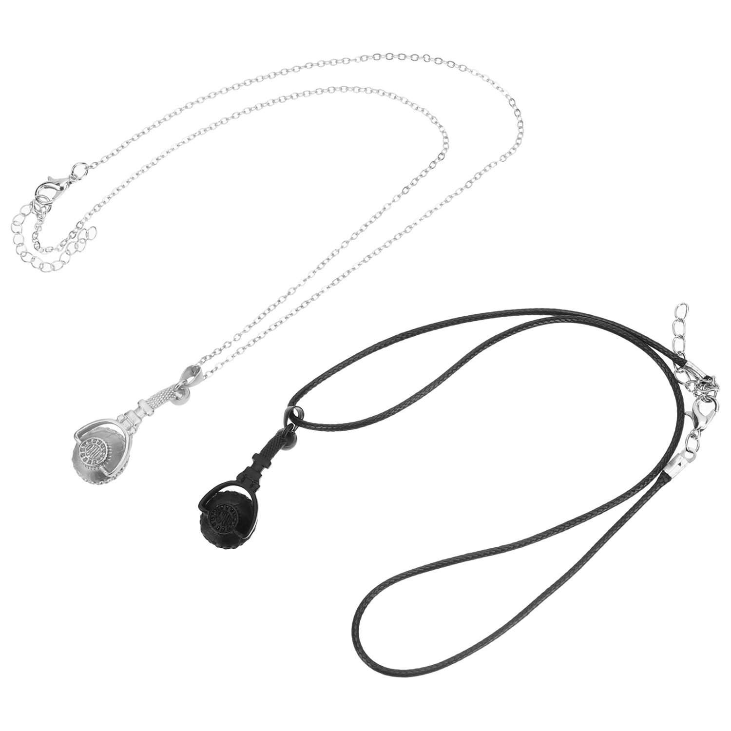 1 Pair Matching Necklace Headphone Necklace Musical Pendant Necklace Couples Jewelry