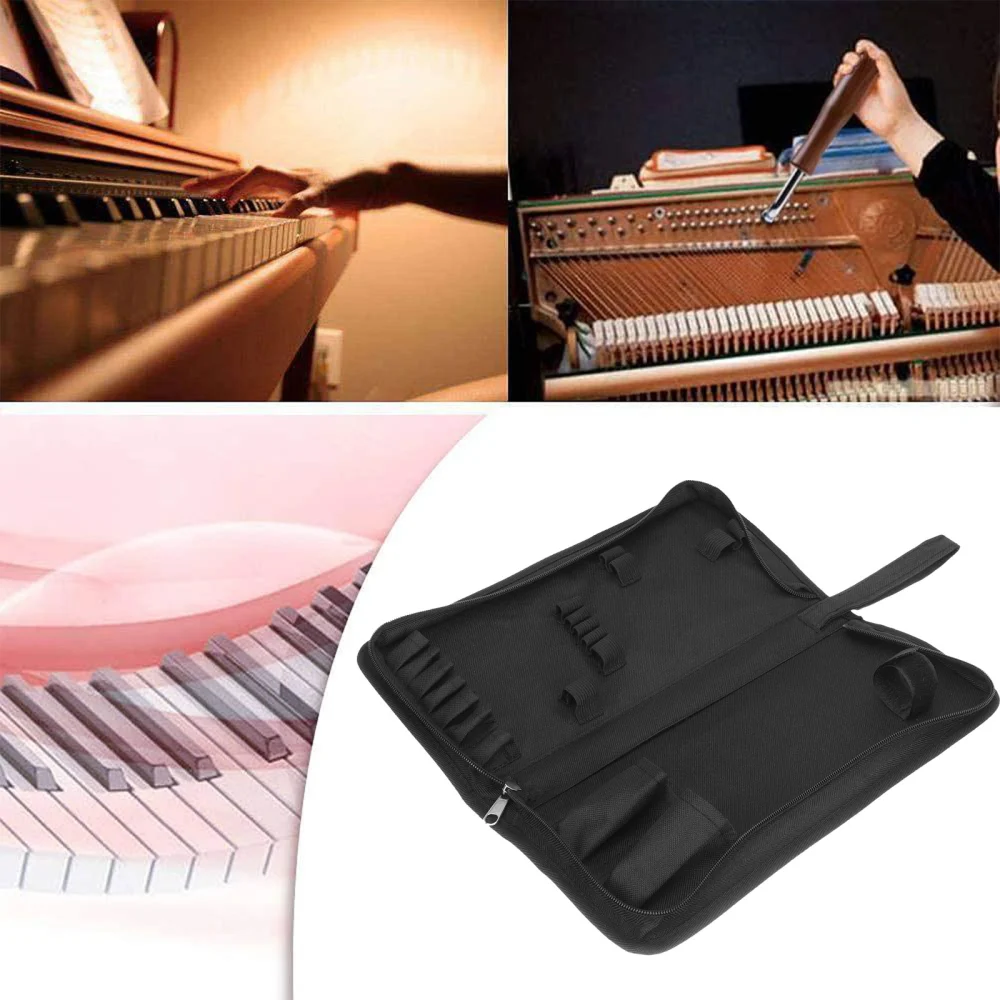 Piano Tuning Tools Bag Portable Tuning Kit Storage Bag Instrument Supplies