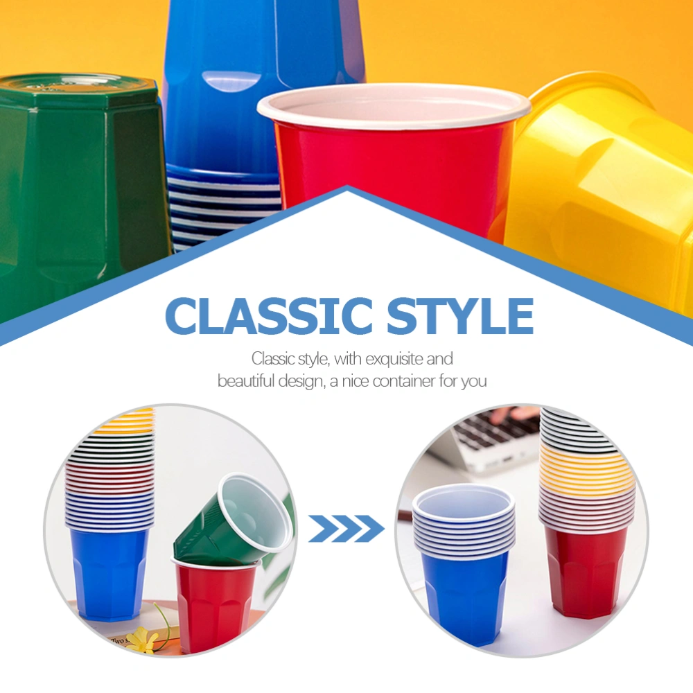 100Pcs Daily Use Juice Cups Multi-function Beer Cups Convenient Beverage Cups Beverage Accessory