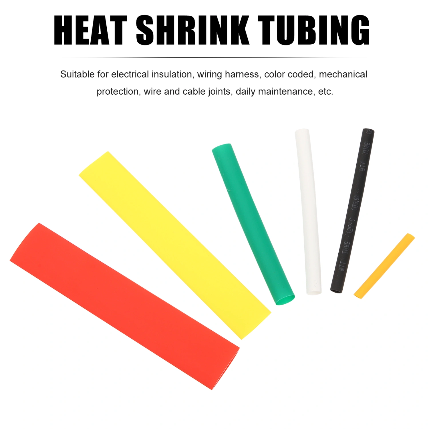 1 Set Heat Shrink Tubing Assorted Sleeving Wrap Tubing For Power Supply
