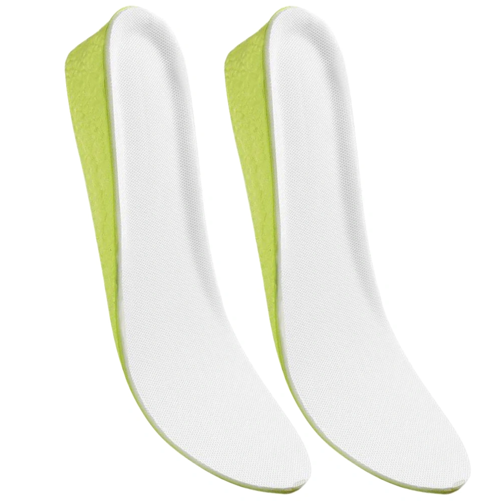 1 Pair Height Increasing Sports Shoe Insoles Height Booster Shoe Insert Insoles