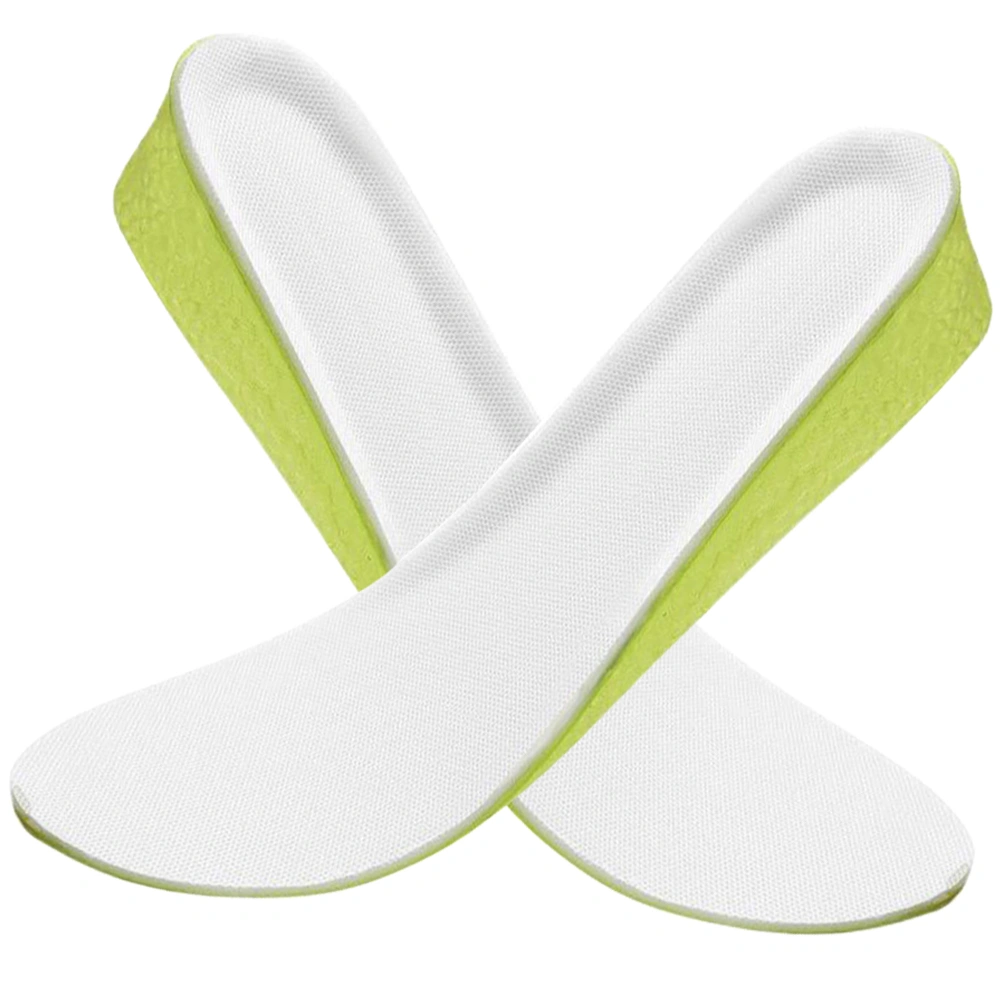 1 Pair Height Increasing Sports Shoe Insoles Height Booster Shoe Insert Insoles
