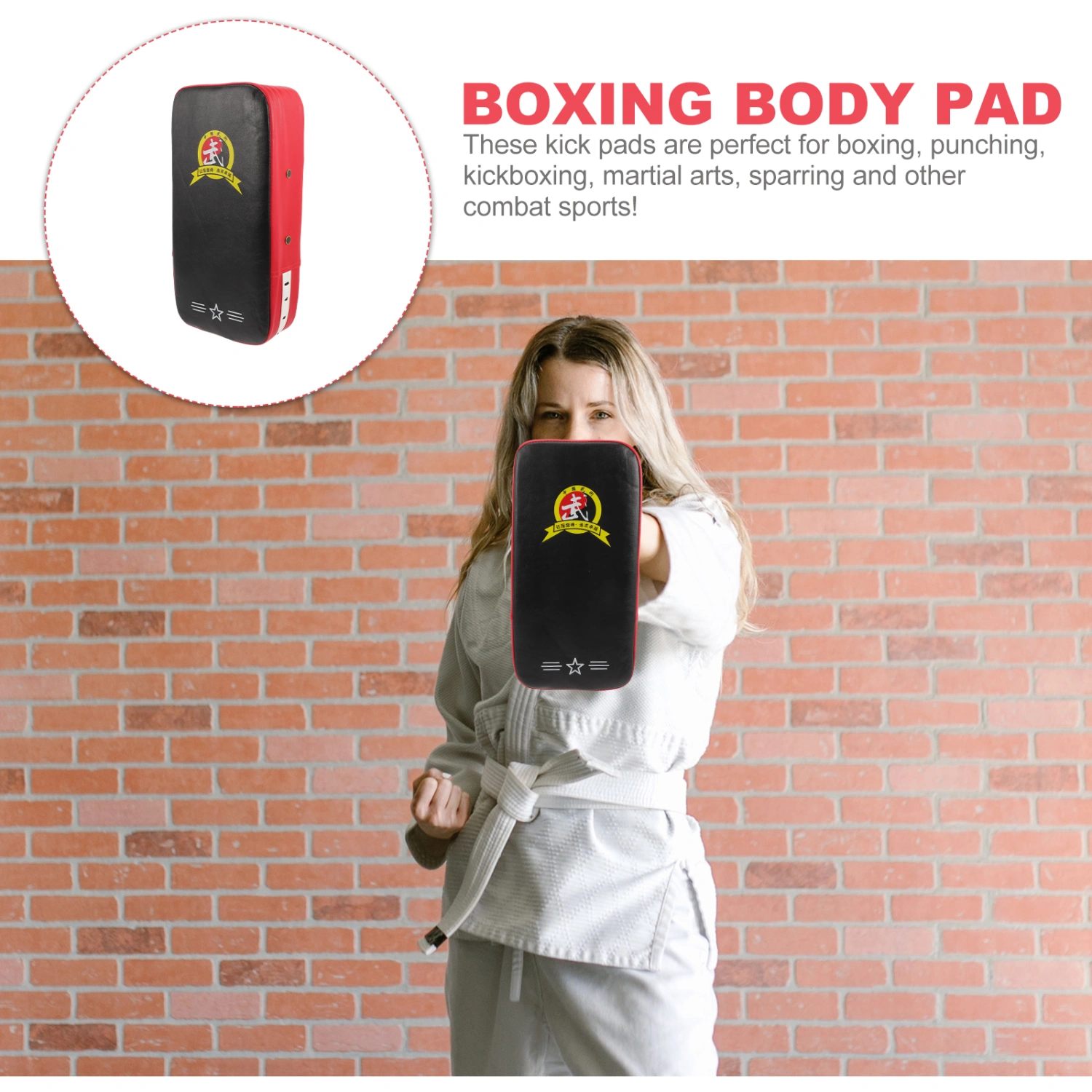 Boxing Body Pad Thicken Boxing Target Boxing Body Protector Kick Shield for Protection