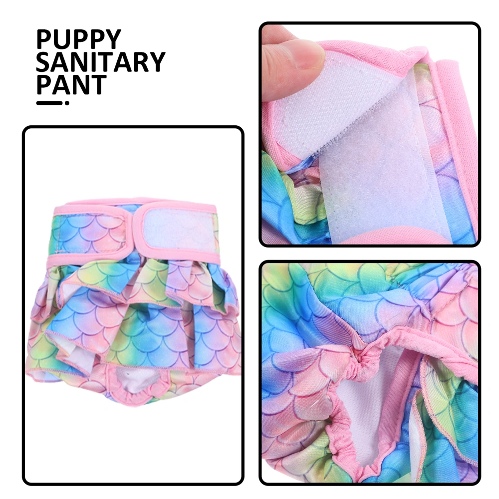 Outdoor Dog Anti-Harassment Pant Puppy Protective Sanitary Pant Indoor Pet Diaper