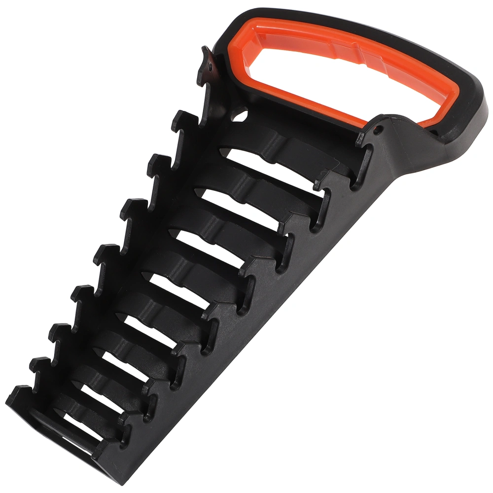 Ratchet Wrench Holder Combination Wrench Set Storage Shelf Wrench Organizer(8 slots)