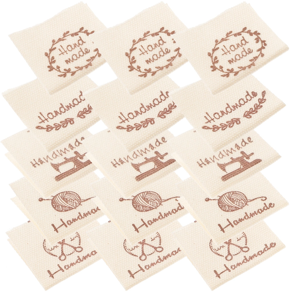 100pcs Clothing Sewing Labels Handmade Sewing Handmade Labels for Knitting Craft