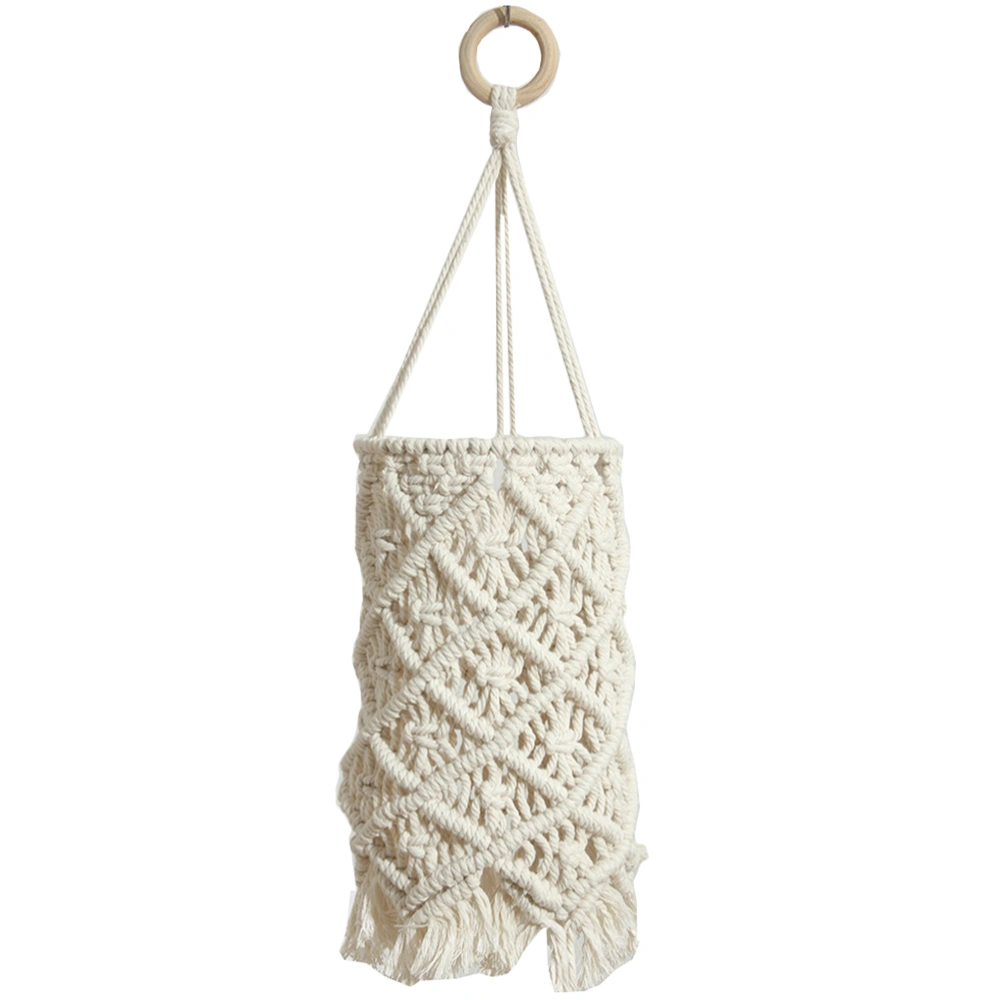 Macrame Lamp Shade Hanging Lamp Cover Bohemian Style Lampshade Light Cover