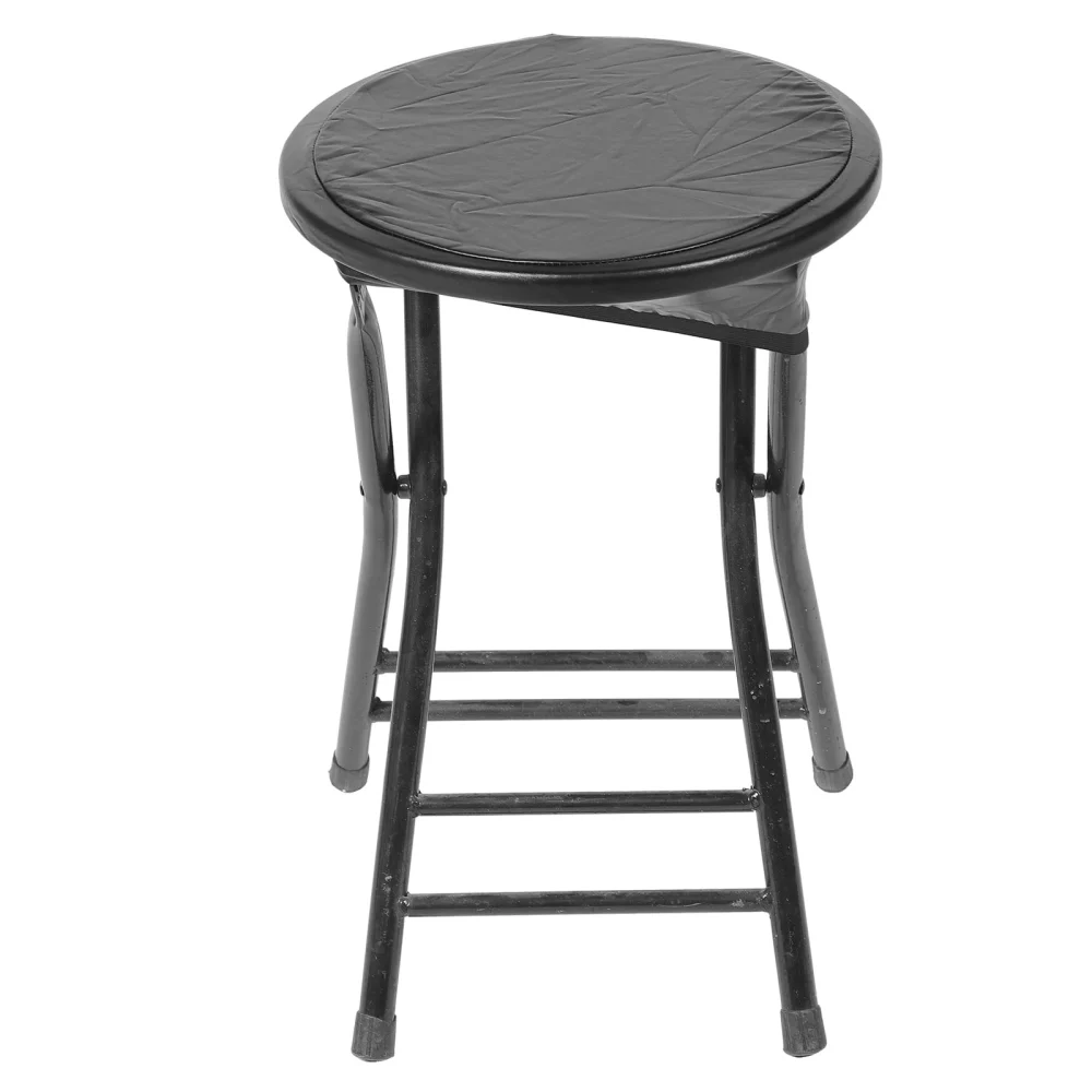 Round Stool Cover Stretch Round Bar Stool Cover PU Bar Stool Seat Cover