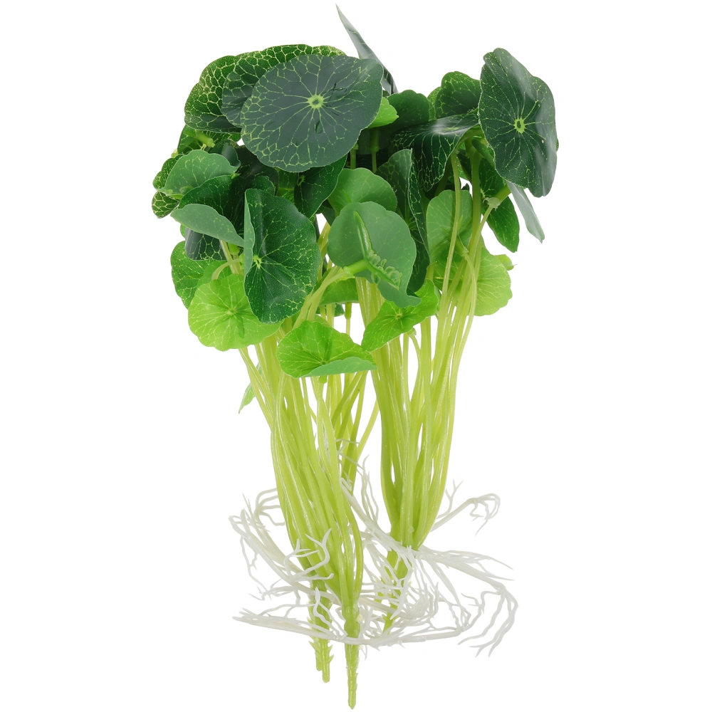 5pcs Aquarium Artificial Plant Fake Water Grass Decoration Aquarium Plant Fish Tank Accessory