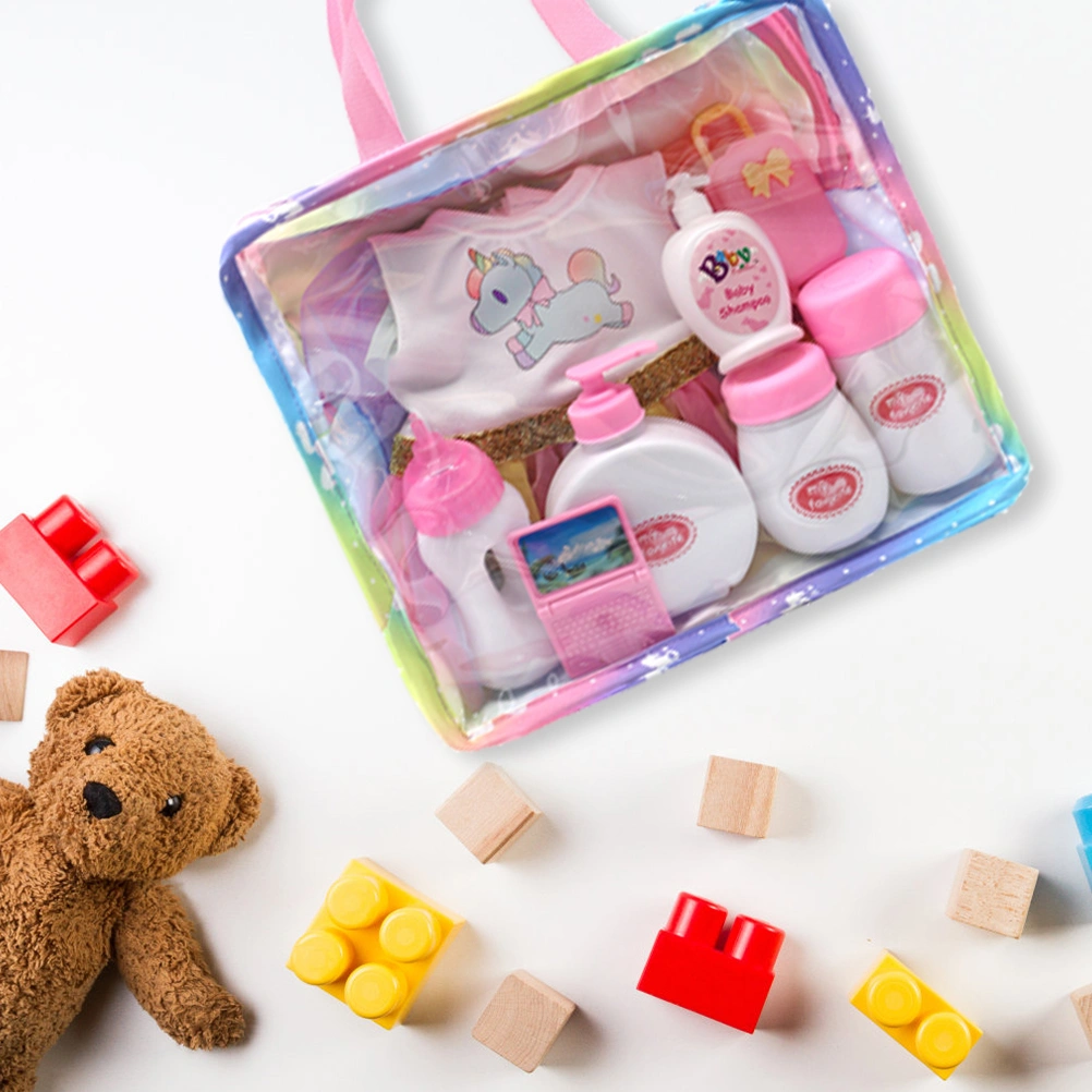 Doll Clothes Storage Bag Portable Doll Accessories Storage Bag Travel Doll Clothes Pouch