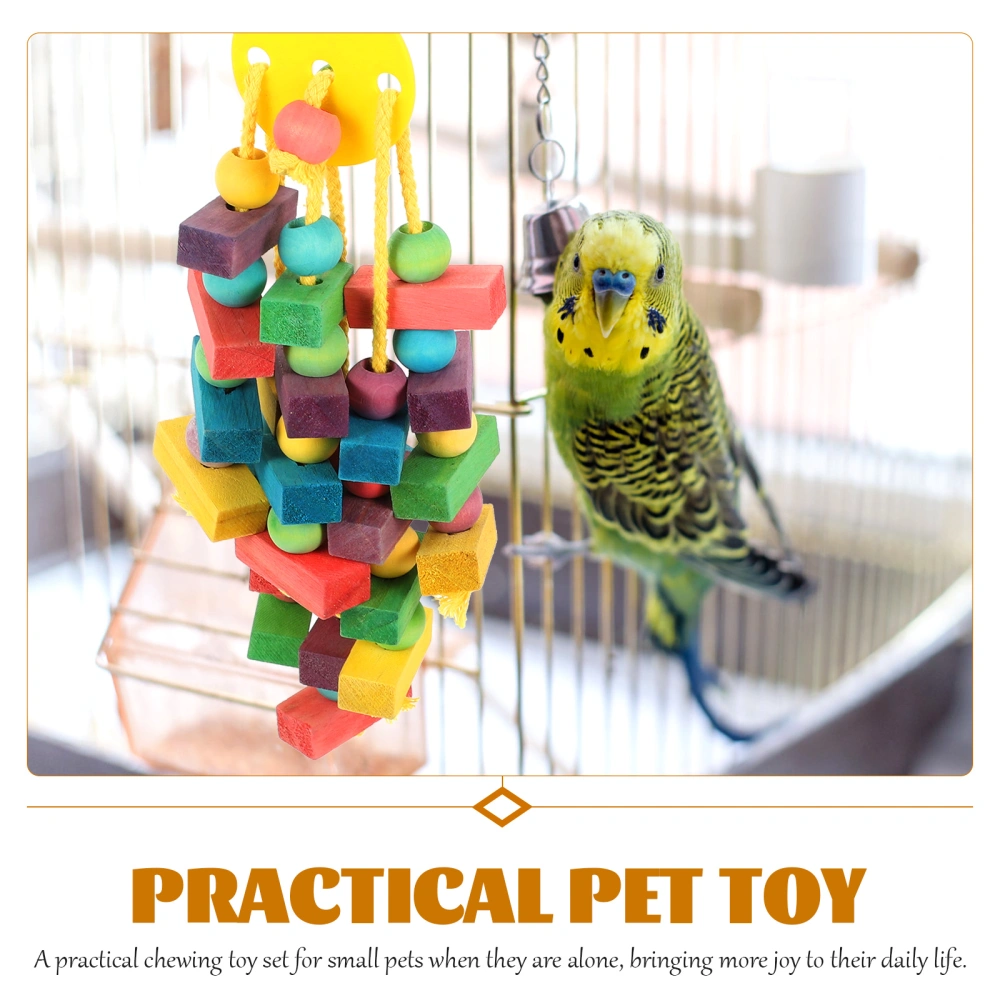 Bird Chew Toy Cockatiels Chewing Toy Parrot Molar Toy Birds Molar Toy Bird Plaything