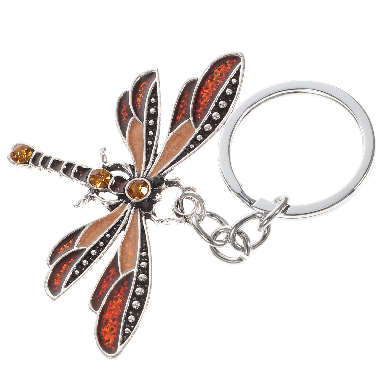Dragonfly Key Chain Animal Keychain Crerative Backpack Charm Car Key Chain for Women