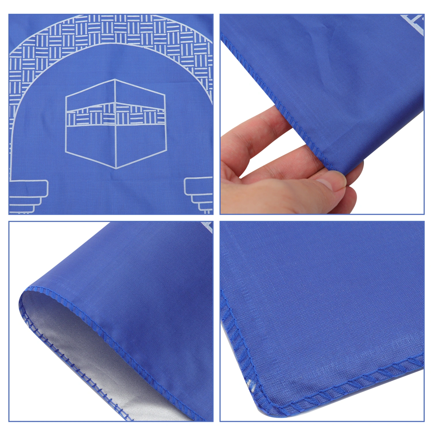 Muslim Prayer Rug Prayer Rug Wear-resistant Prayer Mat Practical Prayer Carpet with Bag
