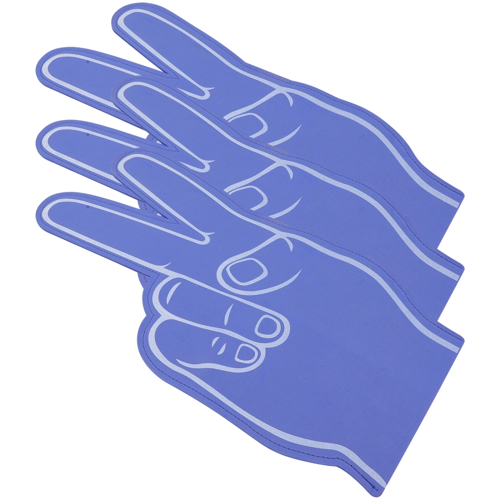 3Pcs Foam Finger Cheering Foams Finger Sports Event Props Photo Props Competitive Events Supplies