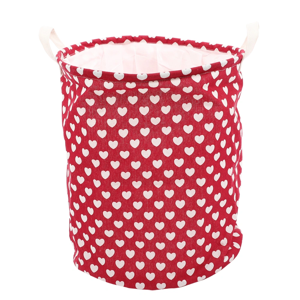 Large Collapsible Laundry Basket with Drawstring Cloth Laundry Hamper Bathroom Storage Basket