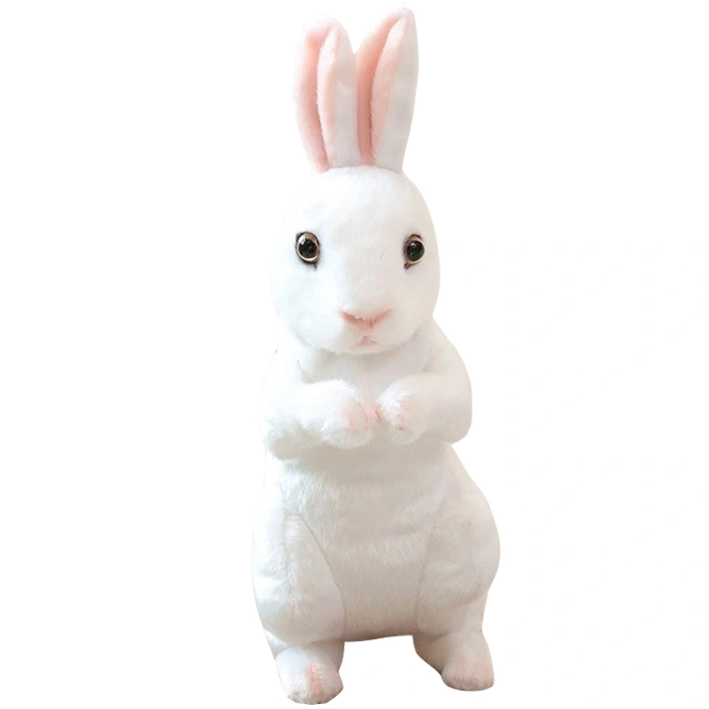 Comfortable Stuffed Bunny Interesting Children Toy Decorative Plush Toy Kids Supply