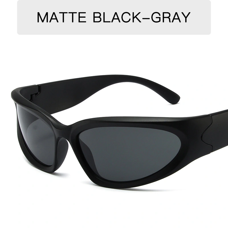 Women Men Sunglasses, Trendy Punk UV Protection Lightweight Summer Glasses for Outdoor Travel