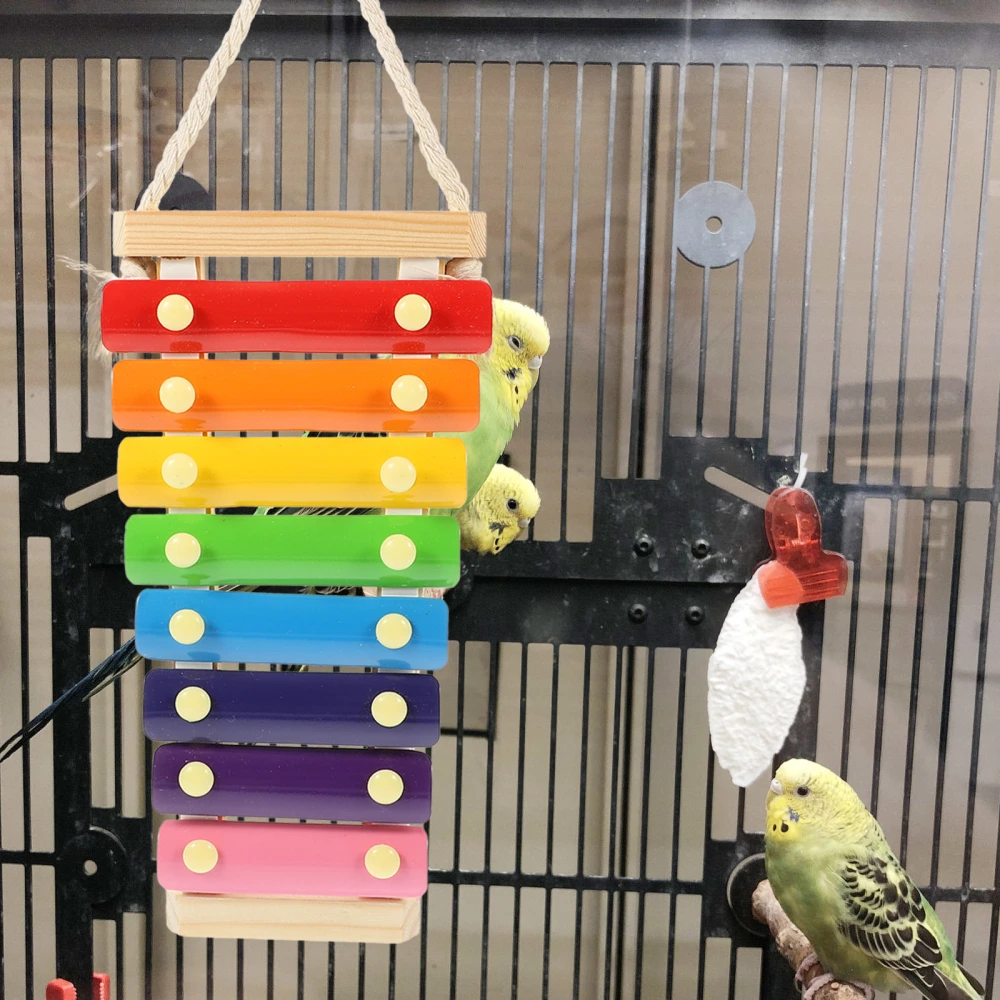 Suspending Parrot Toy Household Parakeet Toy Cage Cockatiel Toy Bird Accessory