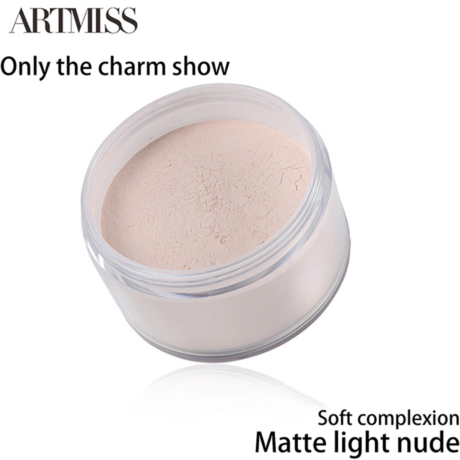 Setting Powder, Natural Matte/Pear Luster Long-lasting Loose Powder Makeup Cosmetics