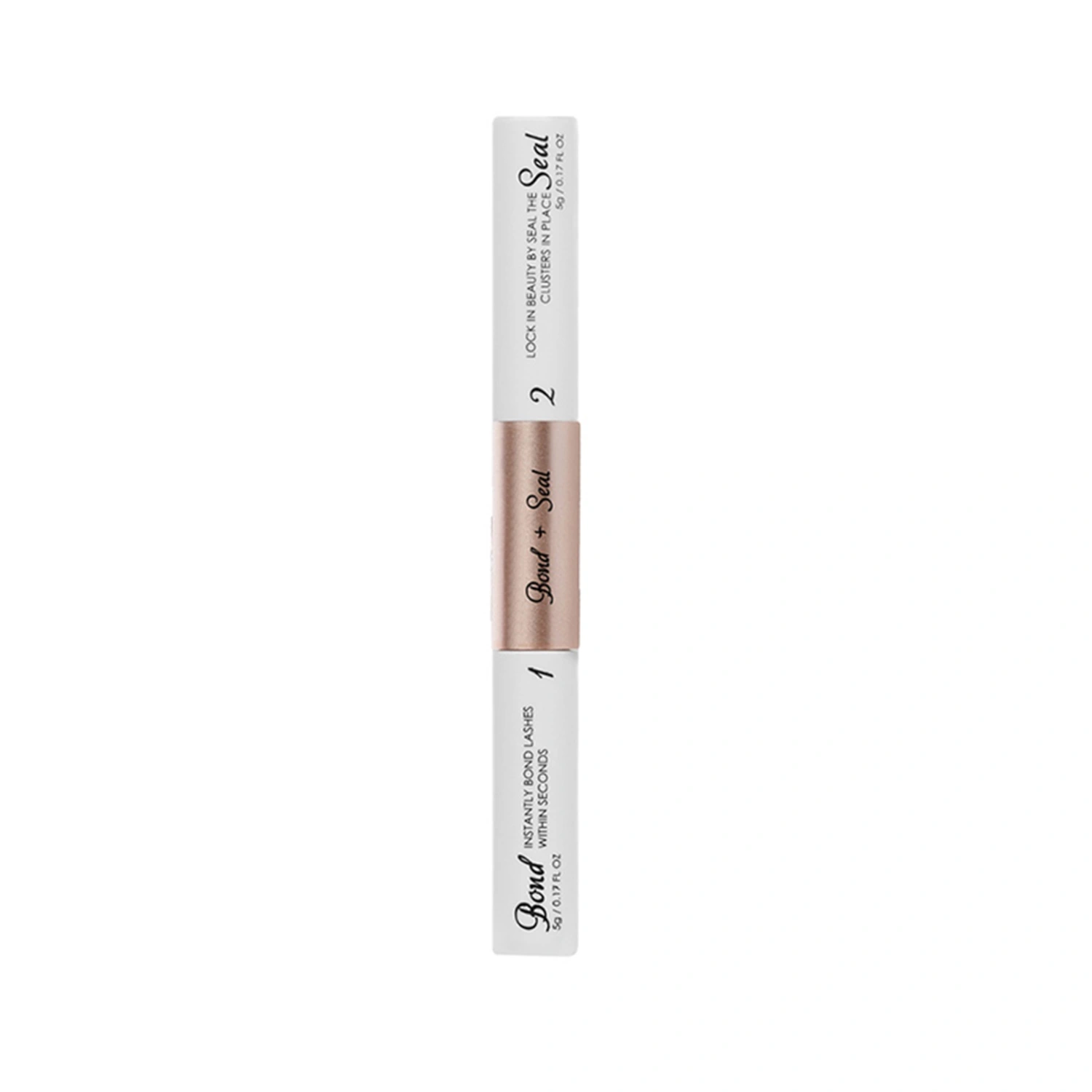 Lash Bond and Sealer, Waterproof Lash Cluster Glue and Seal Eye Makeup Cosmetics for Lash Extensions