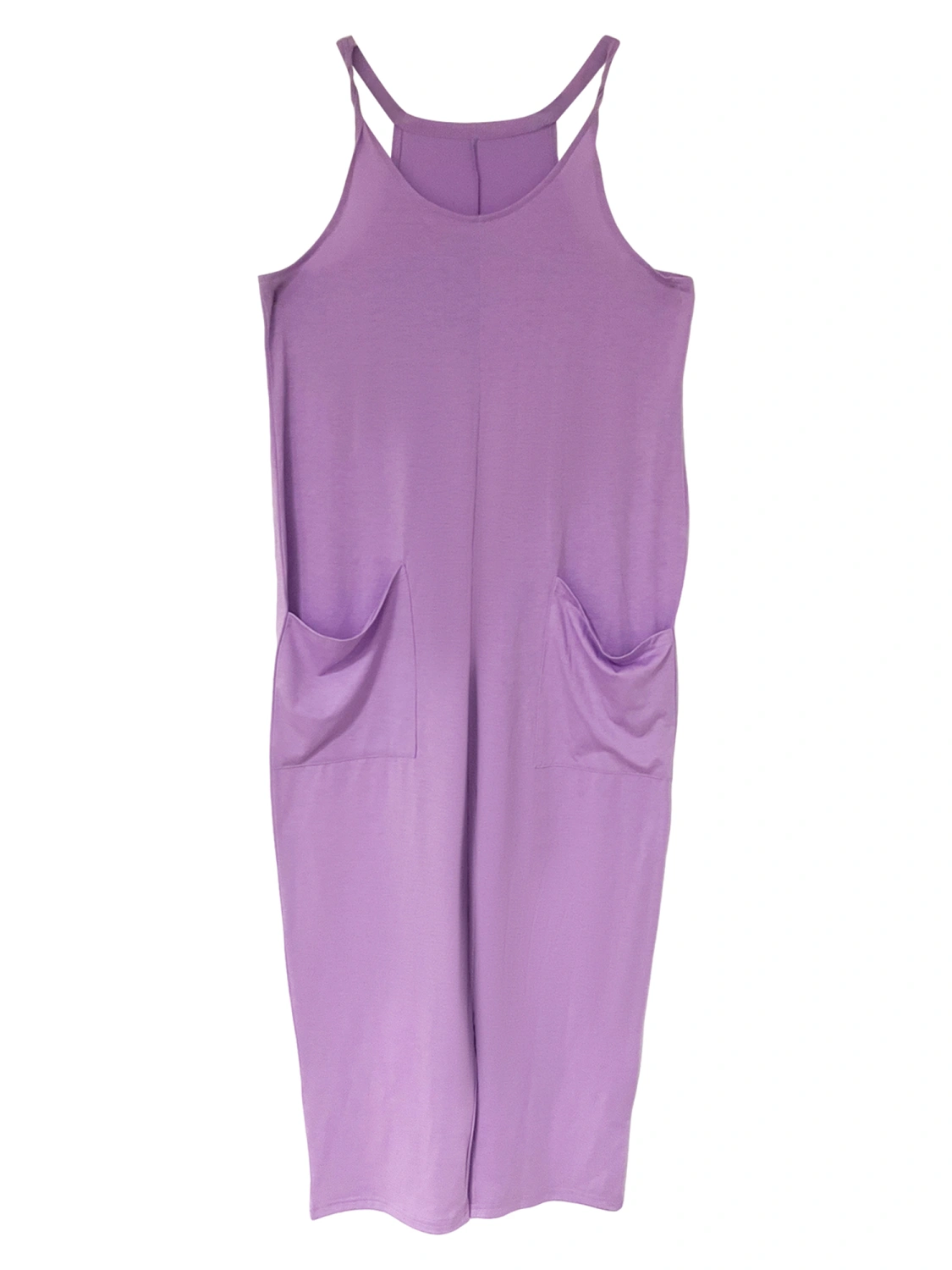 Women Loose Bib Overalls Solid Color Baggy Cargo Jumpsuit Romper Pants with Pockets Summer Streetwear