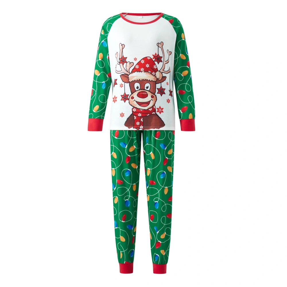 Family Matching Christmas Pajamas, Baby Romper/Tops + Pants Set