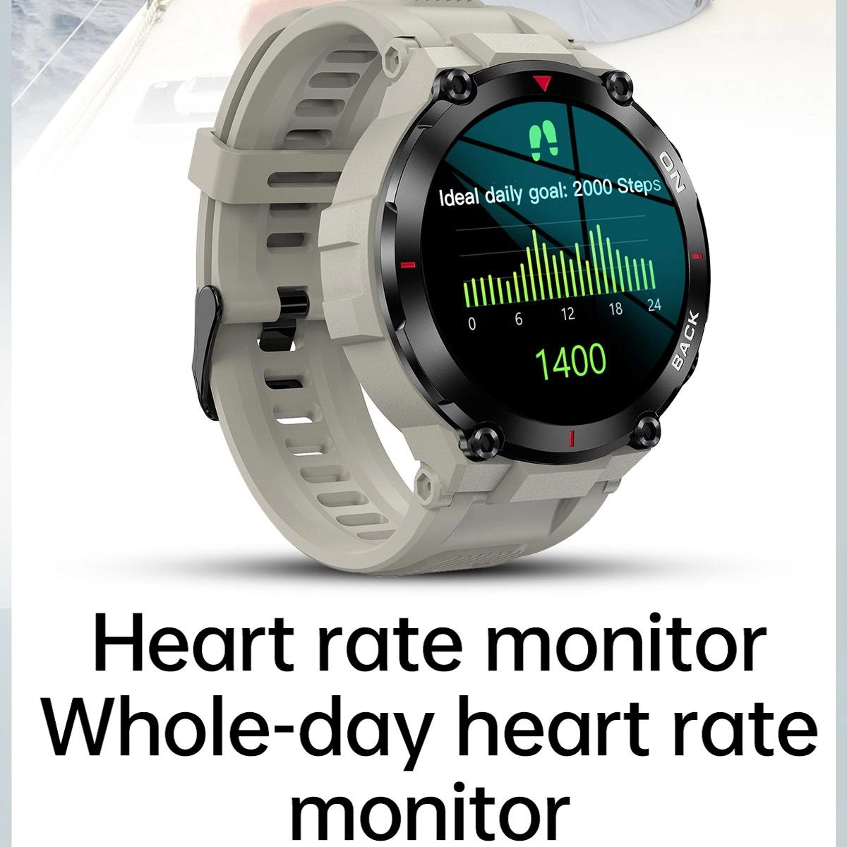 Lige 2023 GPS Smart Watch Sports Fitness Bracelet Call Reminder Heart Rate IP68 Waterproof Smartwatch For Men Android IOS Watch