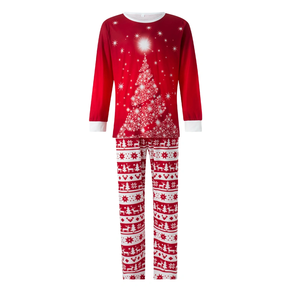 Family Matching Christmas Pajamas, Baby Romper/Tops + Pants Set