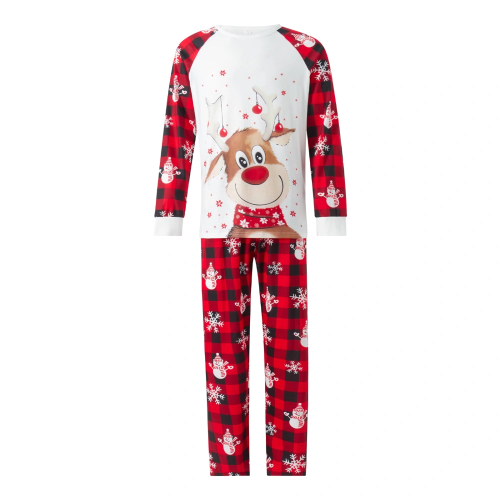 Family Matching Christmas Pajamas, Baby Romper/Tops + Pants Set