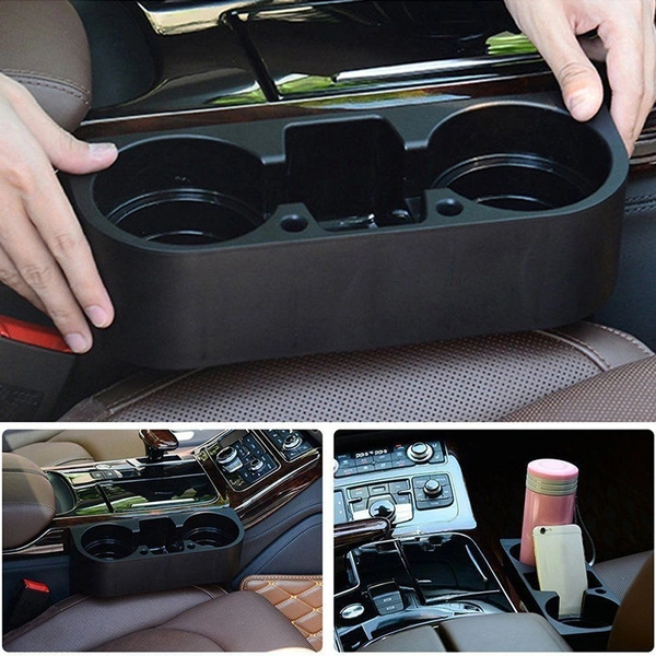 Car Cup Holder Auto Seat Console Gap Water Cup Drink Bottle Can Phone Keys Storage Holder Organizer Stand Car Accessories