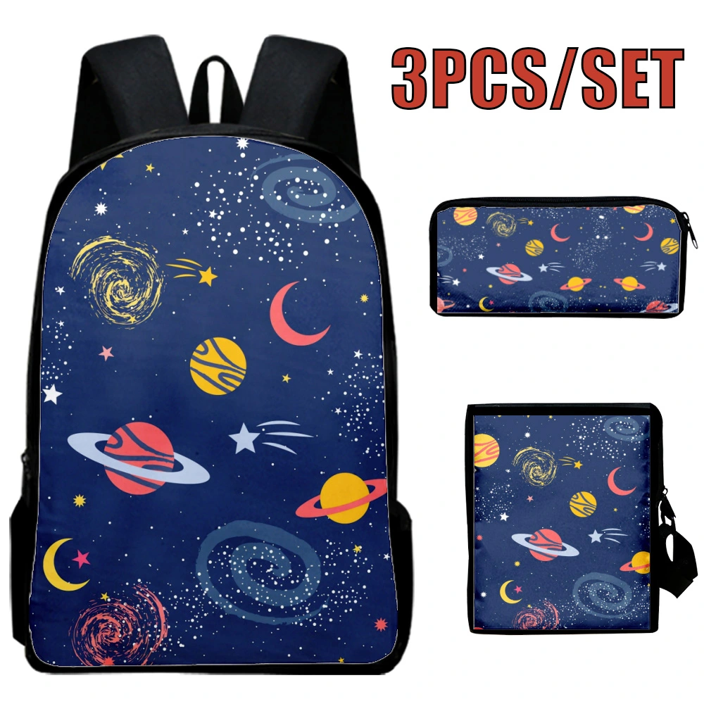 Space Universe Backpack,Backpack Unisex,Backpacks',Teens Backpacks For Girls,Boys Backpacks For Middle School,3PCS