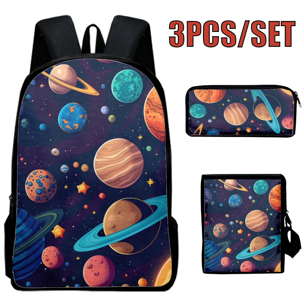 Universe Kids Schoolbag,College Bookbag,Backpacks',Backpack Women School,Girl Backpacks For School Middle School,3PCS