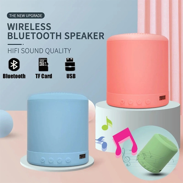 Mini Portable Wireless Bluetooth Speaker Rechargeable Usb /TF Card Bluetooth Lound Speaker FM Radio Music Sound Box Speaker