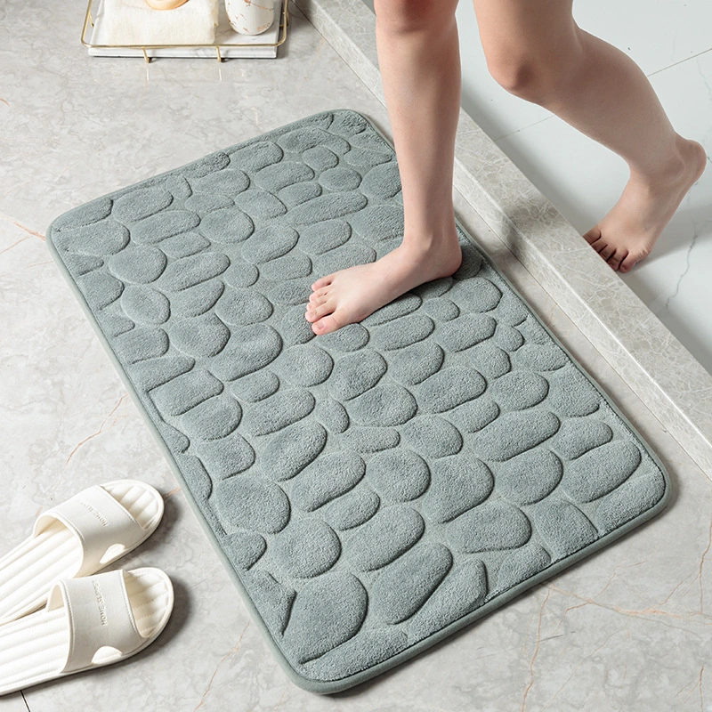 Bath Rugs Mat Bathroom Floor Mat Memory Foam Bathmat Non Slip Washable Carpet