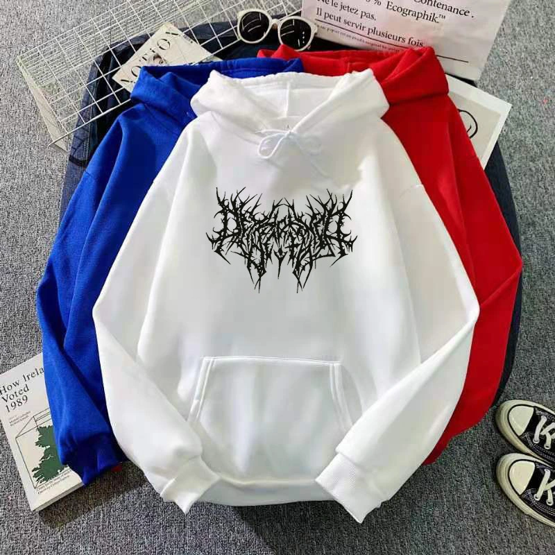 Harajuku Fashion Pullovers Men Top Clothing Oversized Hoodie Men Sweatshirts Letter Print Hoodies Long Sleeve Sweatshirt Unisex